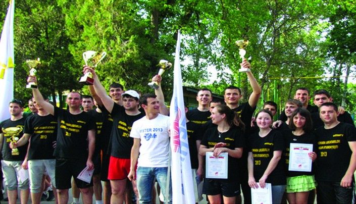 Universitatea Tehnică — campioana Spartachiadei locatarilor căminelor studenţeşti, anul 2013