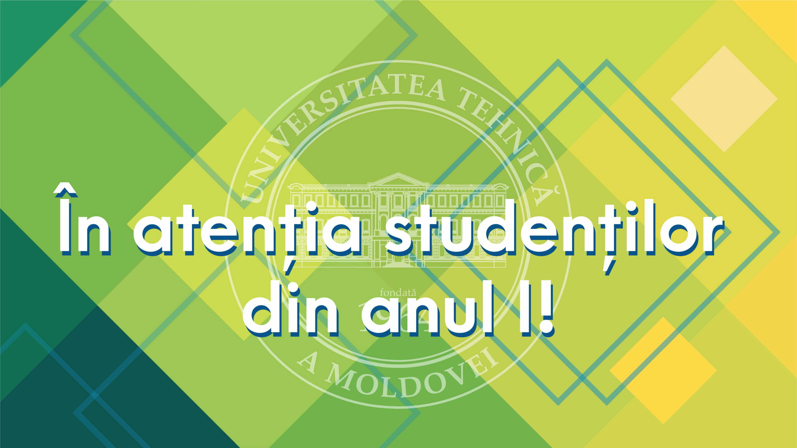 Atention 1 scaled - Announcement for first year students