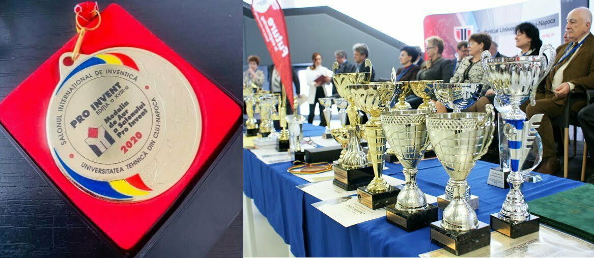 111 1 - 25 medalii de aur și Premiul „Augustin Maior” pentru UTM la ProInvent-2020