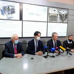 TUM's National Center for Space Technologies: Press Conference on the launch of Nanosatellite "TUMnanoSAT"