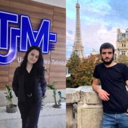 Studenții UTM Valeria GURANDA și Marcel ZACUȚELU – câștigători ai „Premiului Laureatului Francofon”