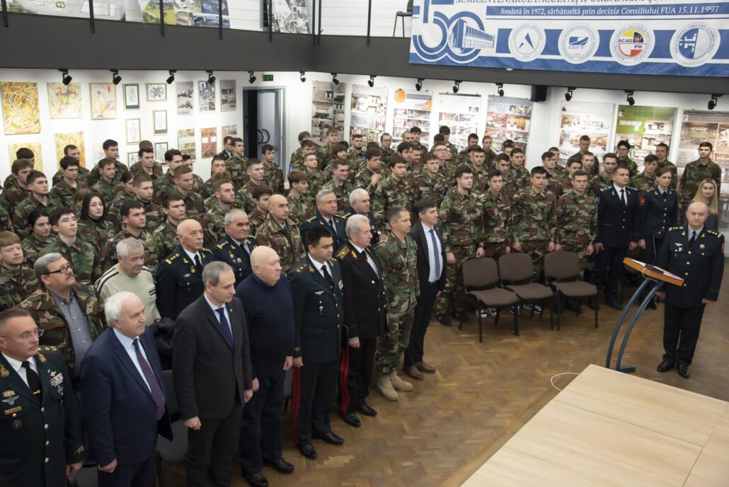 033 1 1 - Catedra Militară a UTM a marcat 20 de ani de la înființare