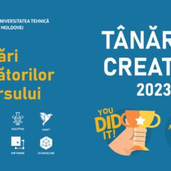 Senatul UTM a decernat premiile pentru laureații Concursului „Tânărul Creator”