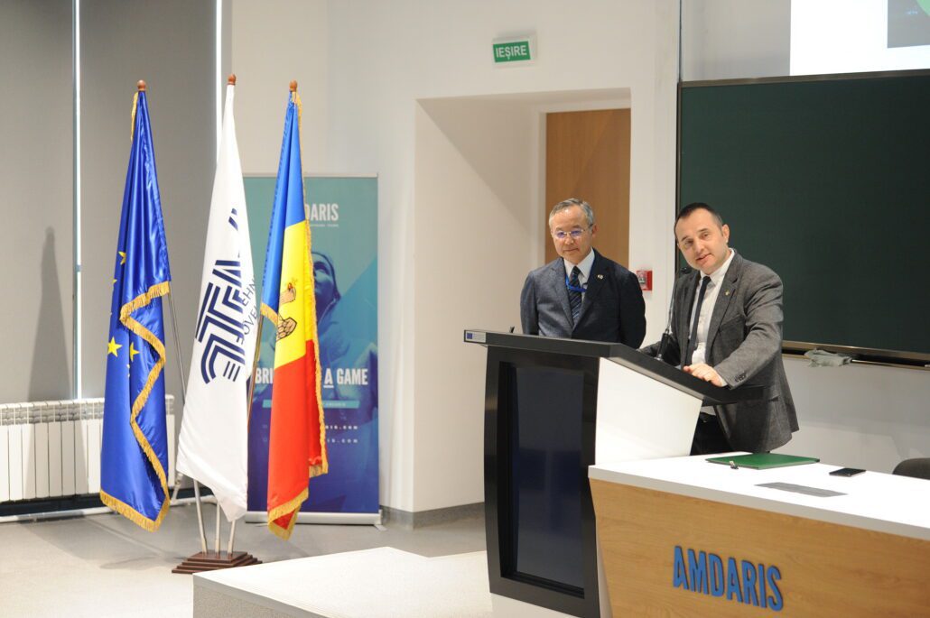 sdi 0438 lr - Diplomația în acțiune: Ambasadorul Extraordinar și Plenipotențiar al Japoniei în RM vorbește despre evoluția globalizării într-o prelegere de excepție