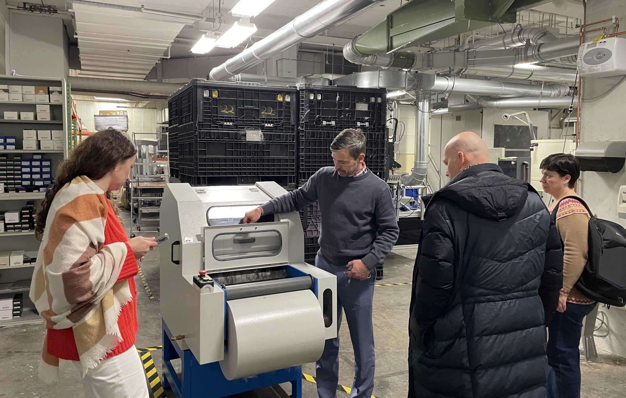 c 4 - UTM Delegation Visits Wilson College of Textiles to Strengthen Cooperation in Education and Research