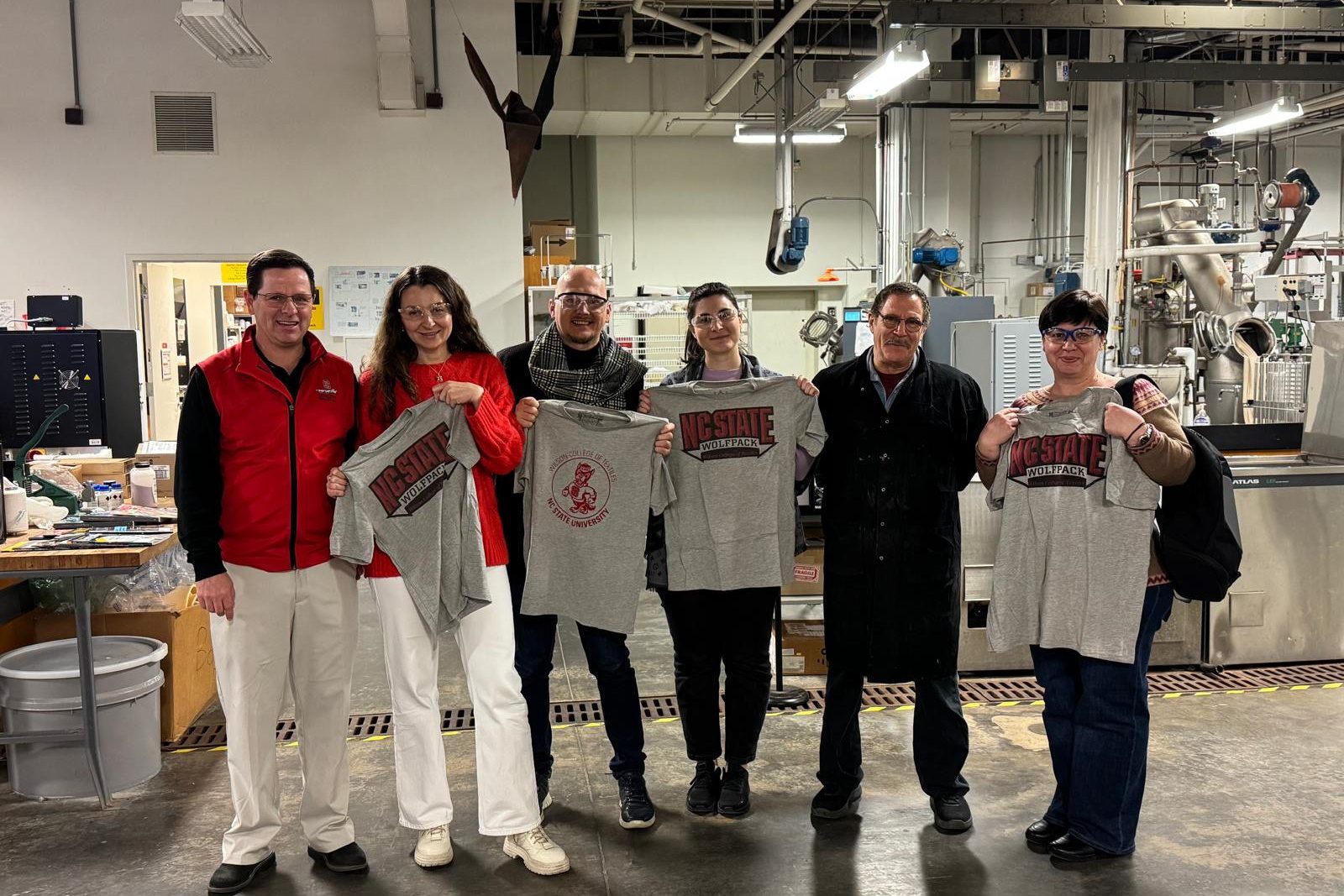 d - UTM Delegation Visits Wilson College of Textiles to Strengthen Cooperation in Education and Research