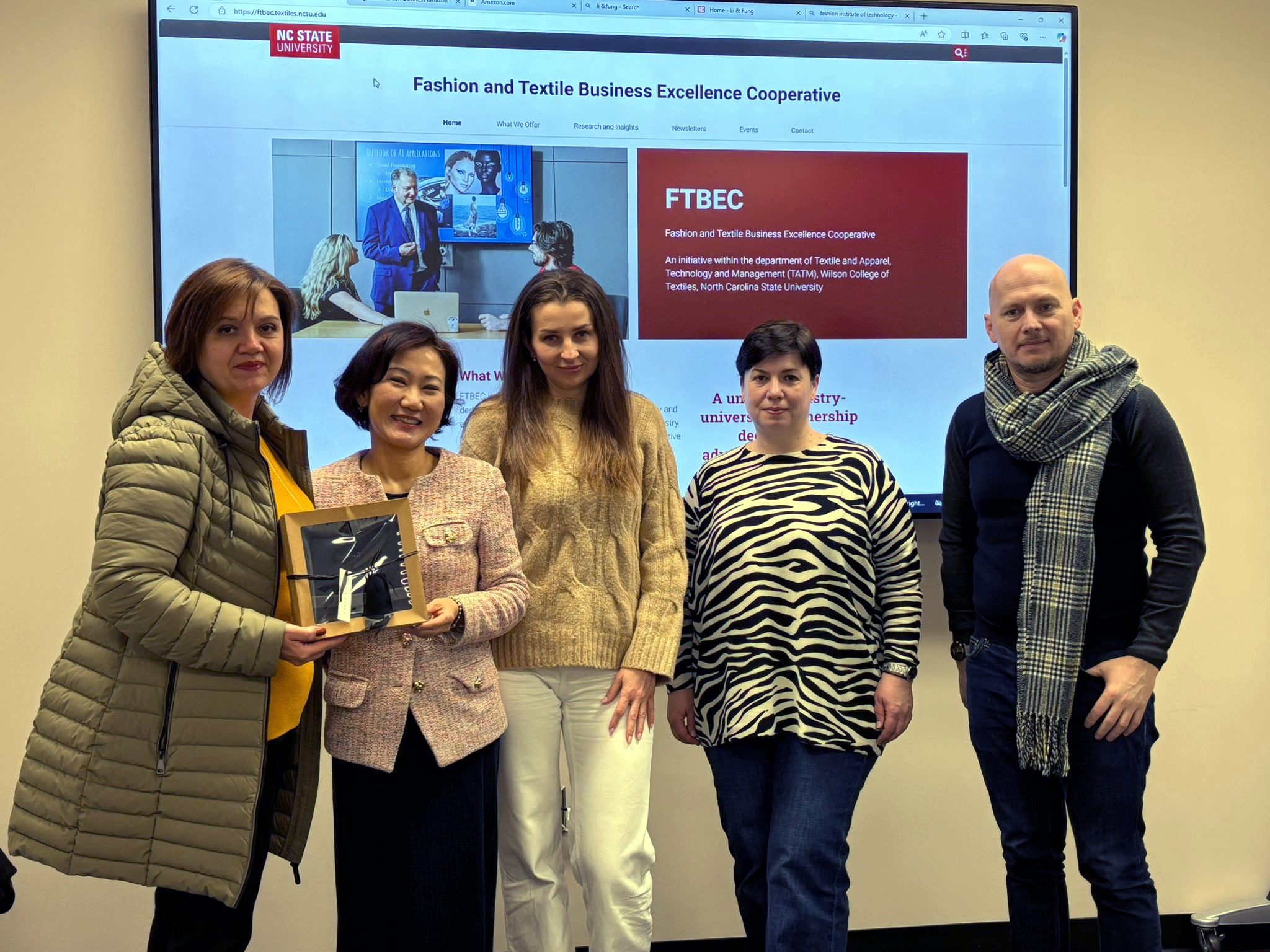 img 0452 1 - UTM Delegation Visits Wilson College of Textiles to Strengthen Cooperation in Education and Research