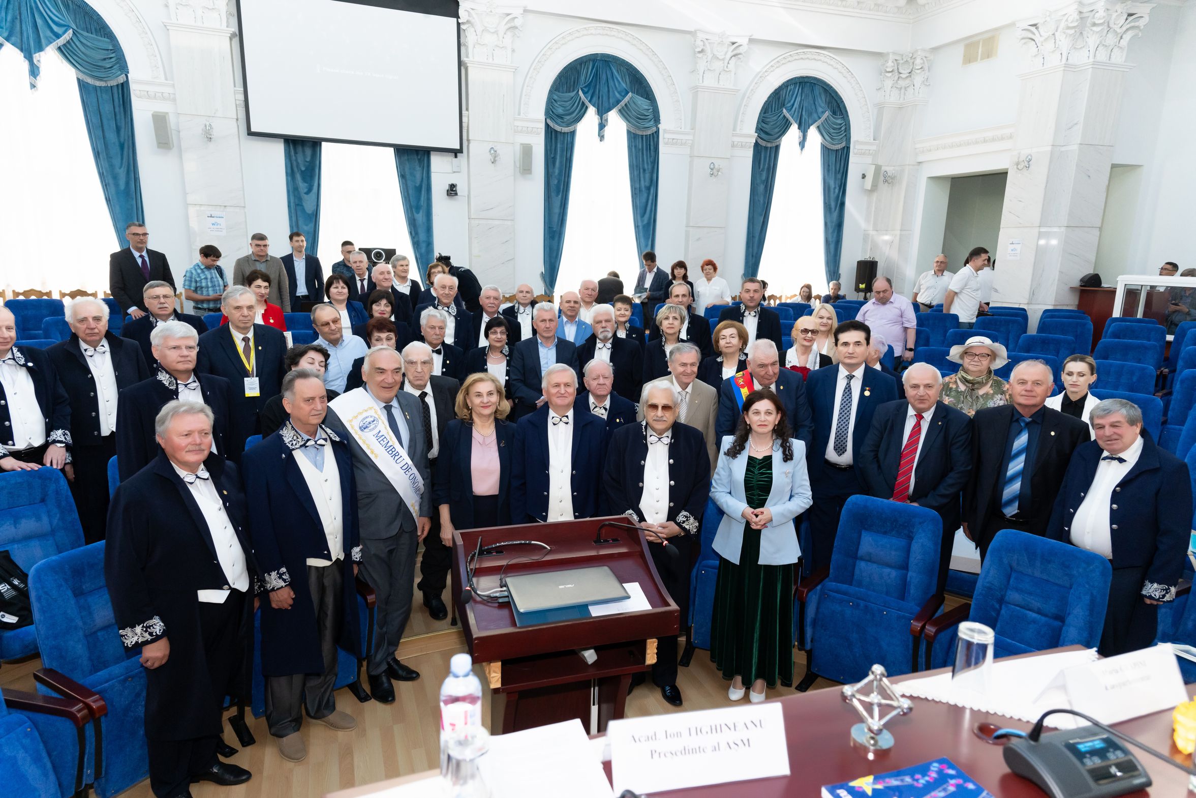 Moldavan Science A Landmark Day for Moldovan Science: UTM Shines at the Academy of ...