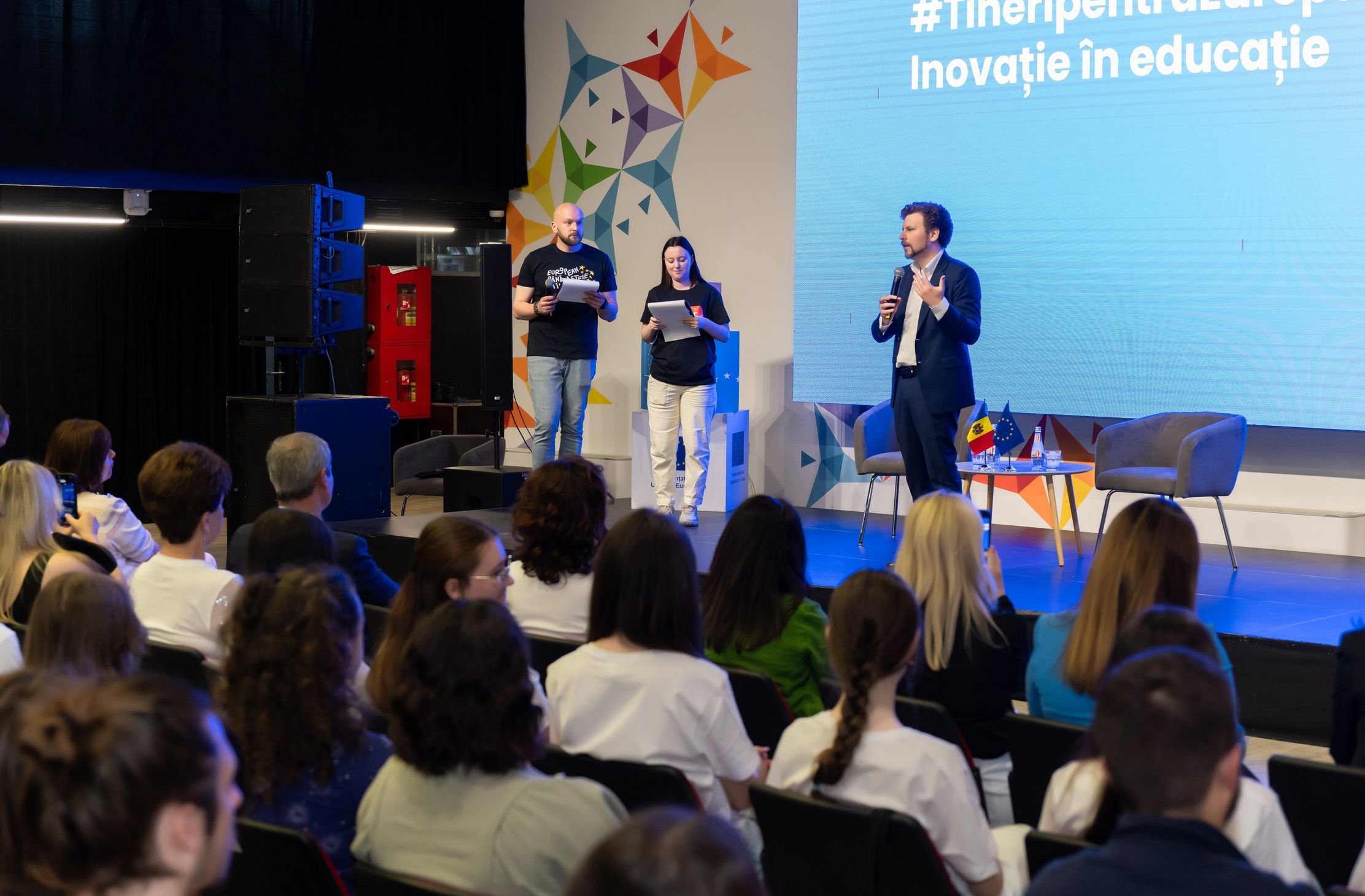164 - ERASMUS+ și STEAM fără frontiere în Moldova: un dialog de vârf la UTM despre educație, inovație, oportunități