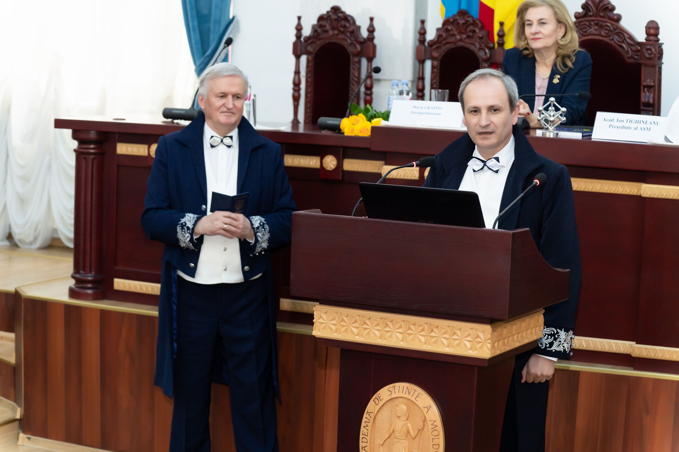 Moldavan Science A Landmark Day for Moldovan Science: UTM Shines at the Academy of ...