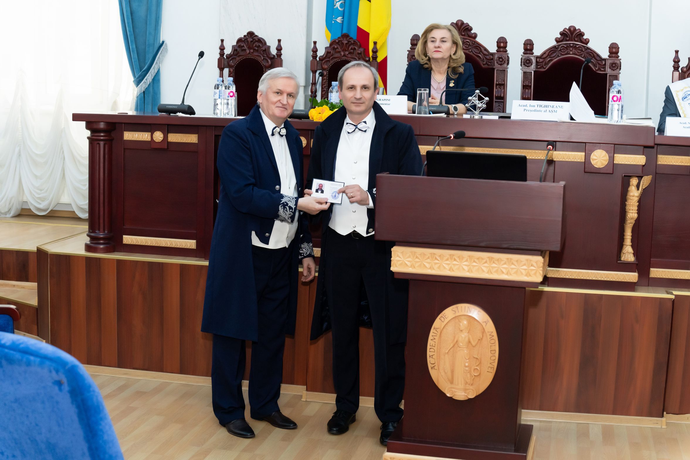 Moldavan Science A Landmark Day for Moldovan Science: UTM Shines at the Academy of ...