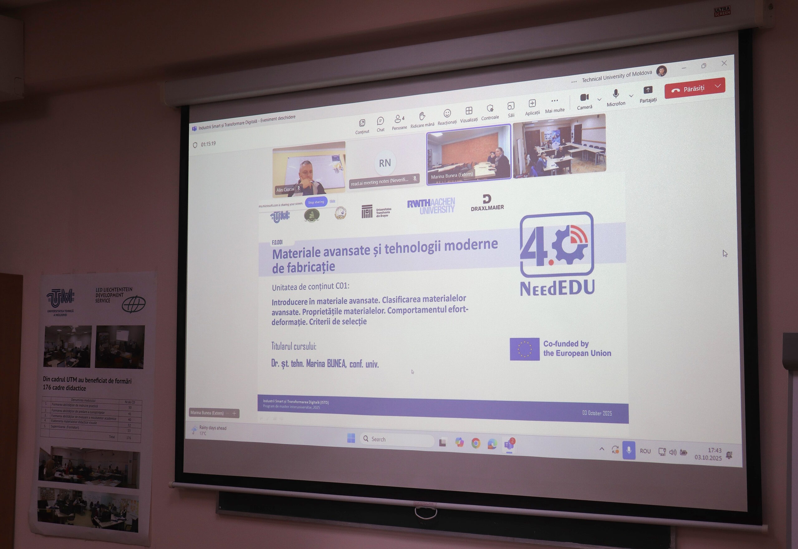 1 scaled - Un pas major spre viitorul ingineriei: a fost lansat masteratul interuniversitar „Industrii smart și transformarea digitală (IS&TD)”