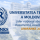 Technical University of Moldova – The Absolute National Leader in the 2026 UNIRANKS International Ranking r_UNIRANKS