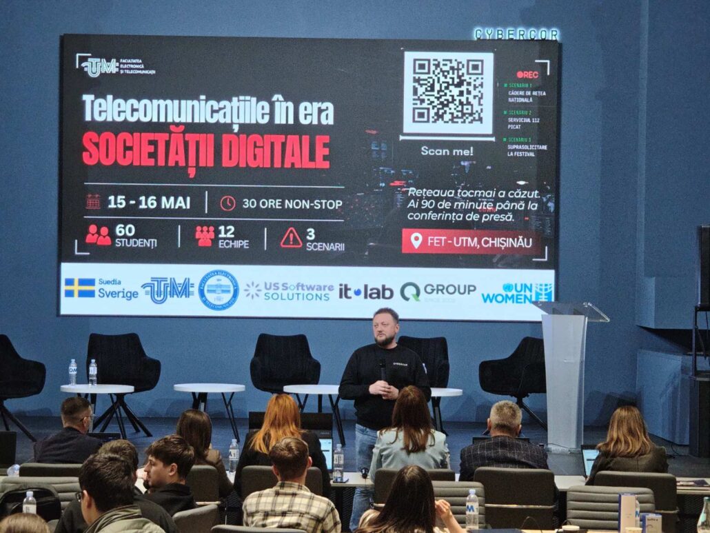 img 7069 1 - 30 Hours, a UTM-Built AI Model and Teams from Two Countries: Inside the Moldova–Romania Hackathon