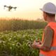 UTM MBA in Agribusiness Management: Preparing Professionals for a More Digital Agriculture Male engineer controlling drone spraying fertilizer and pesticide over farmland,High technology innovations and smart farming